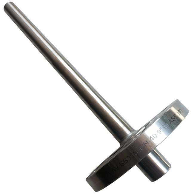 Tel-Tru Heavy Duty Flanged Thermowell, Model 260TWFH